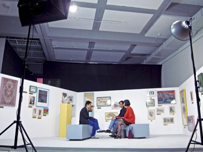 Liu Ding, Li Ran, Zheng Meiling, The Unerasable, 2012, performance, installation