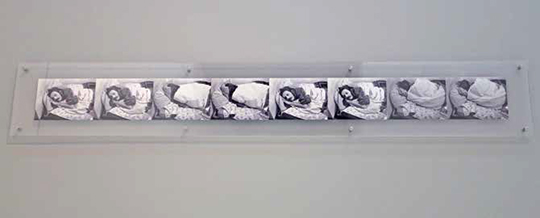 姆拉登·斯蒂林诺维奇 《工作中的艺术家》 1978年 黑白摄影,8张 每张30 × 40厘米