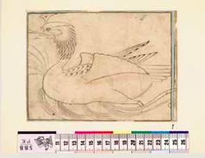 《清波水鸟》，伊朗，14世纪初，柏林国家图书馆藏