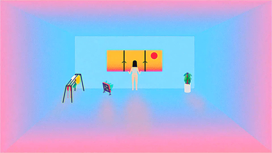 Stop Peeping, 2014, single-channel animation, 3 min 48 sec